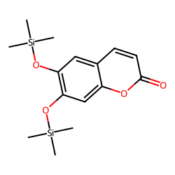 6,7-DIHYDROXYCOUMARIN DI-TMS