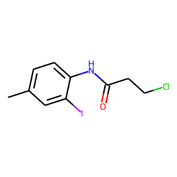 Propanamide, N-(2-iodo-4-methylphenyl)-3-chloro-