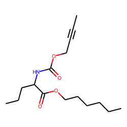 L-Norvaline, N-(but-2-yn-1-yloxycarbonyl)-, hexyl ester