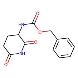 3-Piperidinecarbamic acid, 2,6-dioxo-, benzyl ester, (dl)