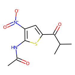 Ketone, 5-acetamido-4-nitro-2-thienyl isobutyl
