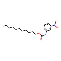 M-nitro carbanilic acid, n-undecyl ester