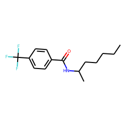 Benzamide, 4-(trifluoromethyl)-N-hept-2-yl-