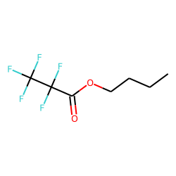 Pentafluoropropionic acid, butyl ester