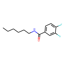 Benzamide, 3,4-difluoro-N-hexyl-