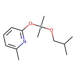 Silane, dimethyl(6-methylpyrid-2-yloxy)isobutoxy