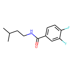 Benzamide, 3,4-difluoro-N-(3-methylbutyl)-