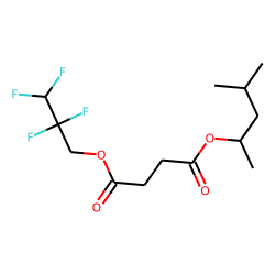Succinic acid, 2,2,3,3-tetrafluoropropyl 4-methylpent-2-yl ester