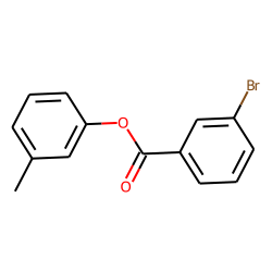 3-Bromobenzoic acid, 3-methylphenyl ester