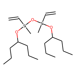 Silane, methylvinyl(hept-4-yloxy)(methylvinyl(hept-4-yloxy)silyloxy)-