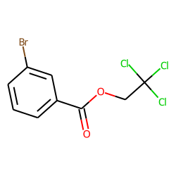 3-Bromobenzoic acid, 2,2,2-trichloroethyl ester