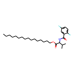 L-Valine, N-(2,5-difluorobenzoyl)-, hexadecyl ester