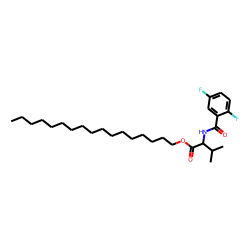 L-Valine, N-(2,5-difluorobenzoyl)-, heptadecyl ester