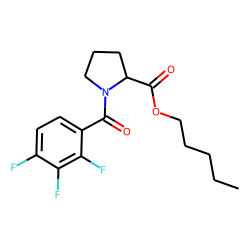 L-Proline, N-(2,3,4-trifluorobenzoyl)-, pentyl ester