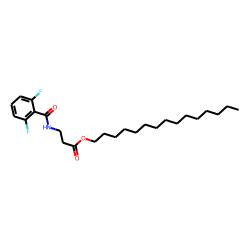 «beta»-Alanine, N-(2,6-difluorobenzoyl)-, pentadecyl ester