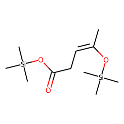 Pentenoic acid, 4-[(trimethylsilyl)oxy]-, trimethylsilyl ester