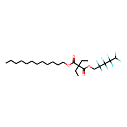 Diethylmalonic acid, dodecyl 2,2,3,3,4,4,5,5-octafluoropentyl ester