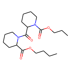 Pipecolylpipecolic acid, N-propoxycarbonyl-, butyl ester