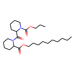 Pipecolylpipecolic acid, N-propoxycarbonyl-, decyl ester