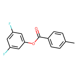 p-Toluic acid, 3,5-difluorophenyl ester