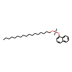Silane, dimethyl(2-naphthoxy)heptadecyloxy-