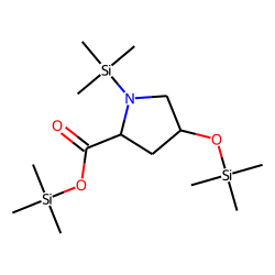 Hydroxyproline, N,O-3TMS