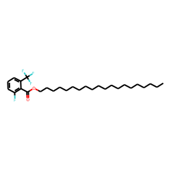 6-Fluoro-2-trifluoromethylbenzoic acid, eicosyl ester