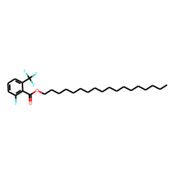 6-Fluoro-2-trifluoromethylbenzoic acid, octadecyl ester