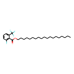 6-Fluoro-2-trifluoromethylbenzoic acid, nonadecyl ester