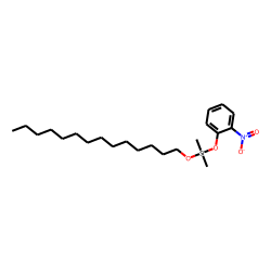 Silane, dimethyl(2-nitrophenoxy)tetradecyloxy-