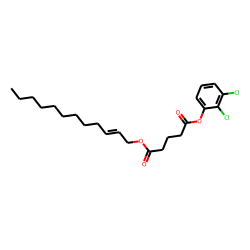 Glutaric acid, dodec-2-en-1-yl 2,3-dichlorophenyl ester