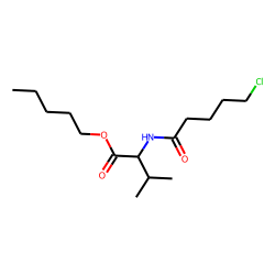 L-Valine, N-(5-chlorovaleryl)-, pentyl ester