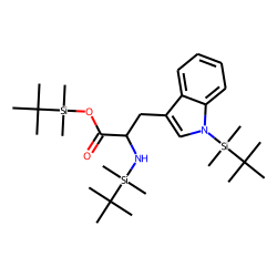 L-Tryptophan, N,1-bis(tert-butyldimethylsilyl)-, tert-butyldimethylsilyl ester