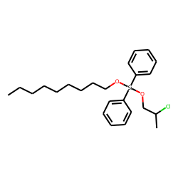 Silane, diphenyl(2-chloropropoxy)nonyloxy-
