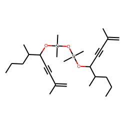 Silane, dimethyl(2,6-dimethylnon-1-en-3-yn-5-yloxy)silyloxy)(2,6-dimethylnon-1-en-3-yn-5-yloxy)-