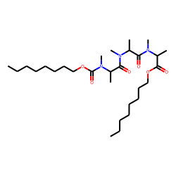 DL-Alanyl-DL-alanyl-DL-alanine, N,N',N''-trimethyl-N''-octyloxycarbonyl-, octyl ester