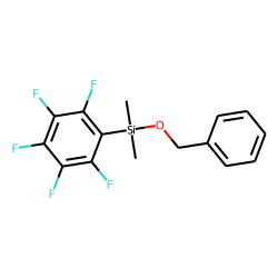 Dimethyl(pentafluorophenyl)silyloxymethylbenzene