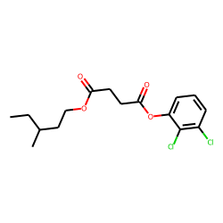 Succinic acid, 2,3-dichlorophenyl 3-methylpentyl ester