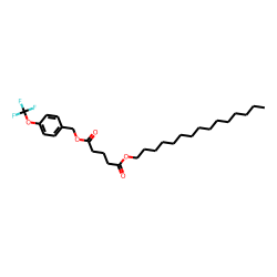Glutaric acid, pentadecyl 4-(trifluoromethoxy)benzyl ester
