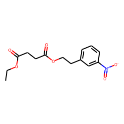 Succinic acid, ethyl 2-(3-nitrophenyl)ethyl ester