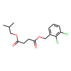 Succinic acid, 2,3-dichlorobenzyl isobutyl ester