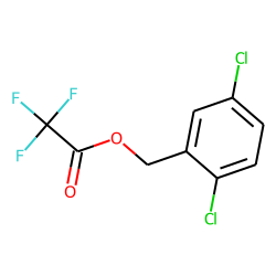 2,5-Dichlorobenzyl alcohol, trifluoroacetate