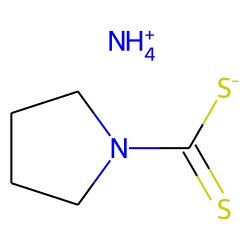 1-Pyrrolidinecarbodithioic acid, ammonuim salt