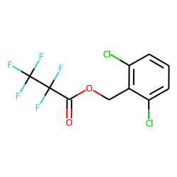 2,6-Dichlorobenzyl alcohol, pentafluoropropionate