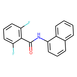 Benzamide, 2,6-difluoro-N-(1-naphthyl)-