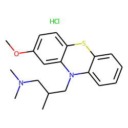 10-(3-Dimethylamino-2-methylpropyl)-2-methoxyphenothiazine, hydrochloride