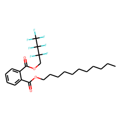Phthalic acid, 2,2,3,3,4,4,4-heptafluorobutyl undecyl ester