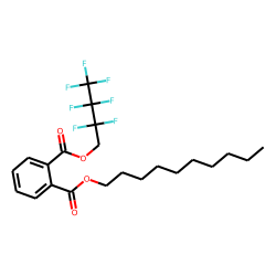 Phthalic acid, decyl 2,2,3,3,4,4,4-heptafluorobutyl ester