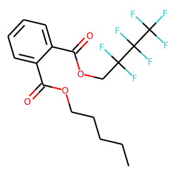 Phthalic acid, 2,2,3,3,4,4,4-heptafluorobutyl pentyl ester