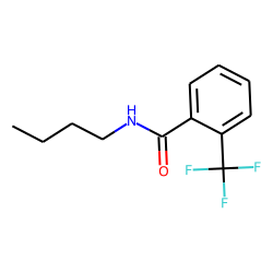 Benzamide, 2-(trifluoromethyl)-N-butyl-